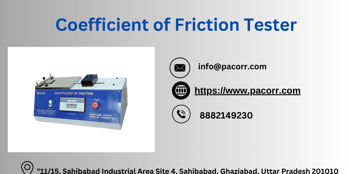 "Integrating Coefficient of Friction Testing into Your Quality Control Workflow: Strategies and Solutions"