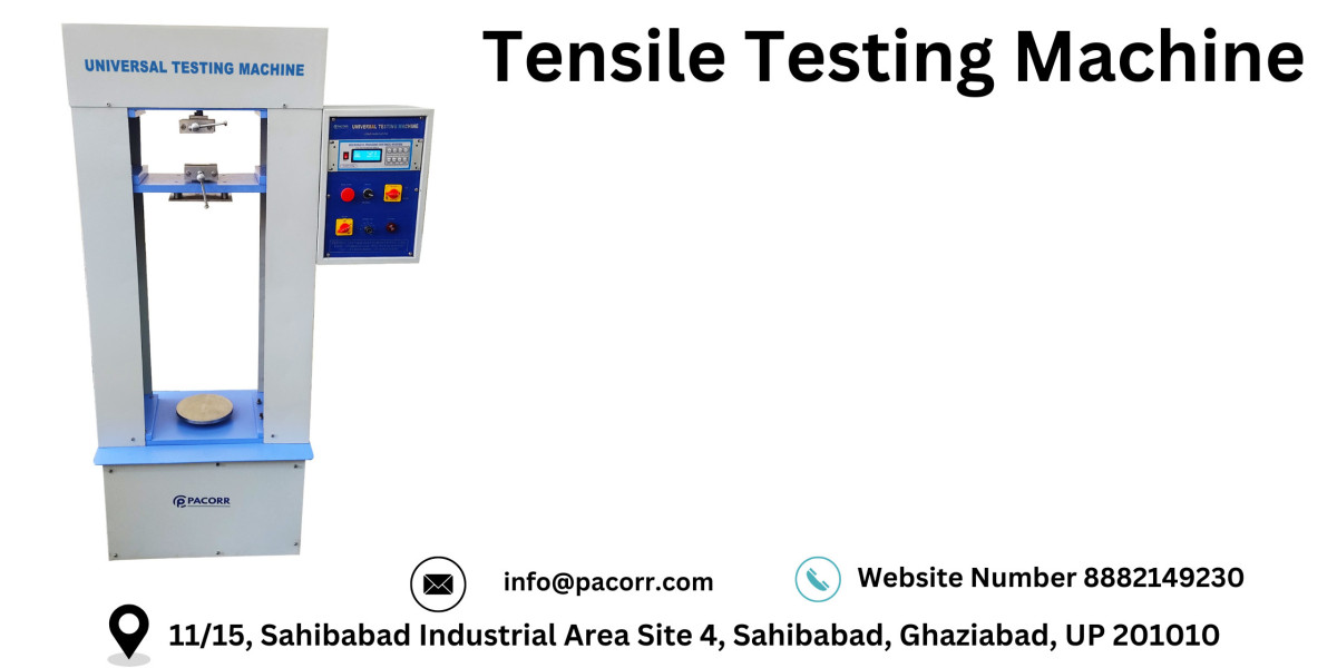 Everything You Need to Know About Tensile Testing Machines: A Comprehensive Guide to Features, Applications, and Benefit
